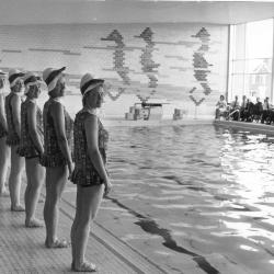 Opening stedelijk zwembad, 1972