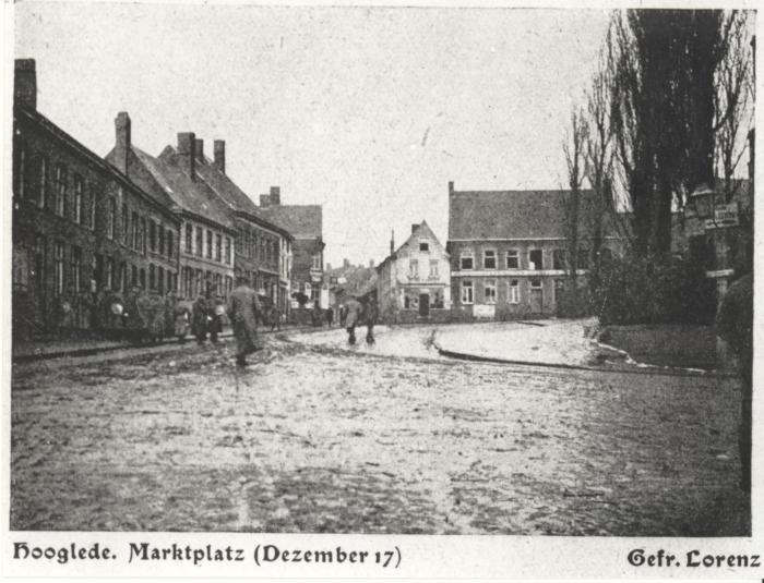 Marktplatz Dezember 17, Hooglede