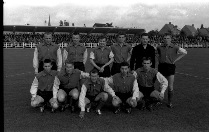 Voetbalfases, Izegem, 1958