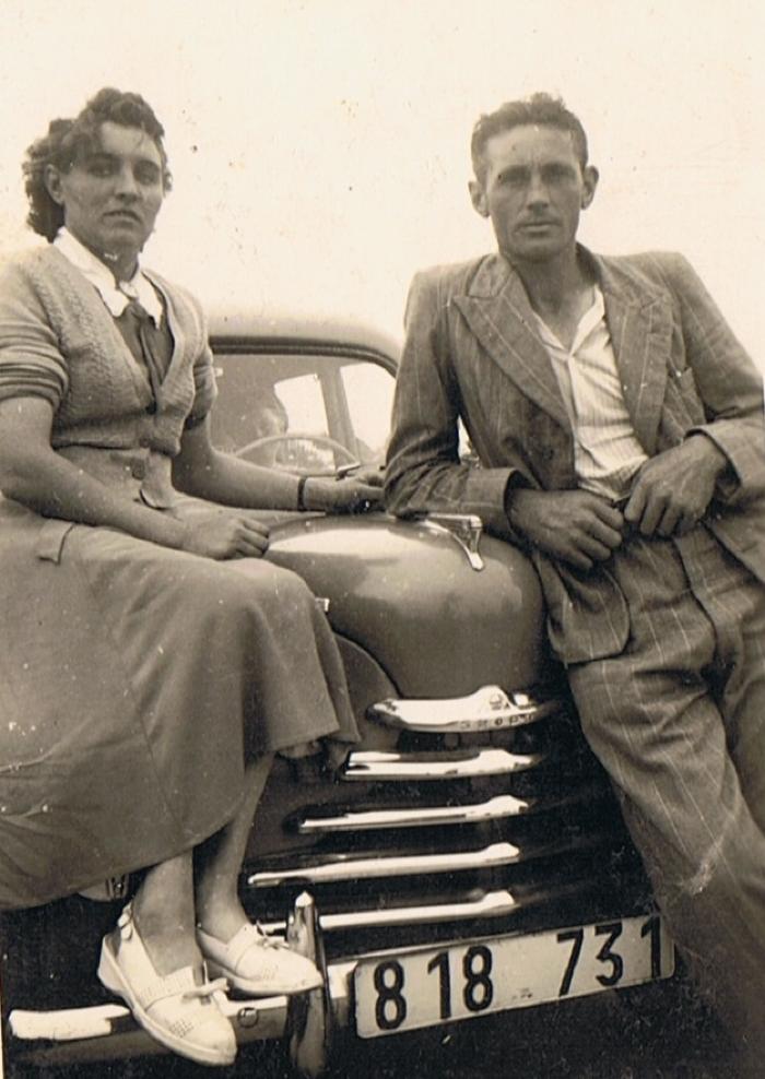 Margriet Devloo & André Depla, 1950, Gits
