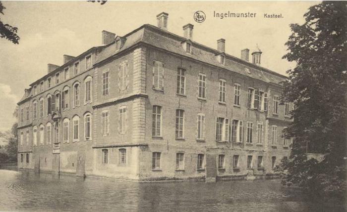 Kasteel van Ingelmunster, ca 1910