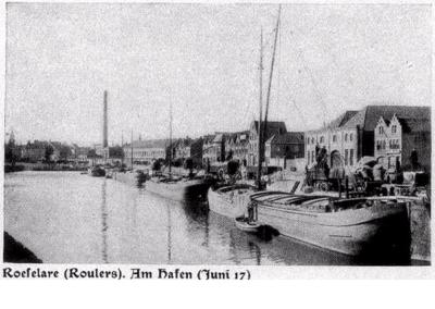 Haven Roeselare, juni 1917