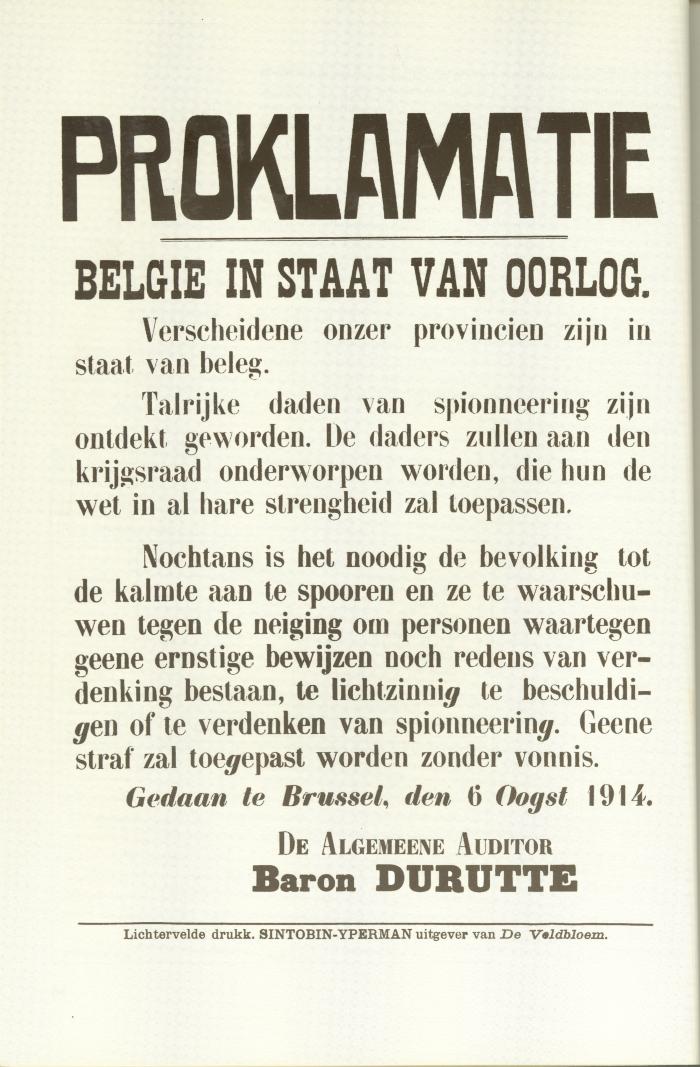 Proclamatie