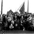 Fotoreportage "Oncle Miel" vinkenkampioen café "De Sportkring", Zarren, 1958