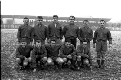 Voetbalmatch F.C. Jette-F.C. Izegem, Izegem, 1958