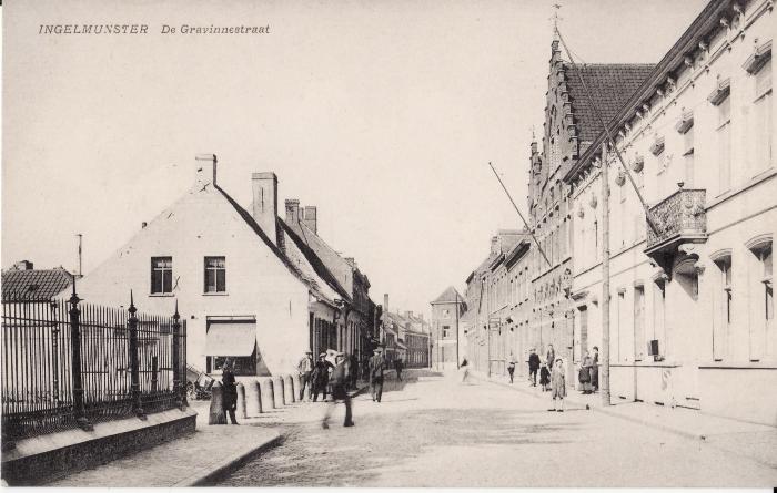 Gravinnestraat, Ingelmunster, ca 1940