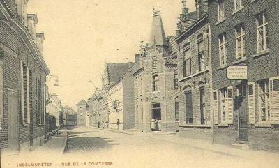 Gravinnestraat, Ingelmunster, ca 1905