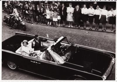Bezoek Koning Boudewijn en Koningin Fabiola, Ingelmunster, 3 juli 1964