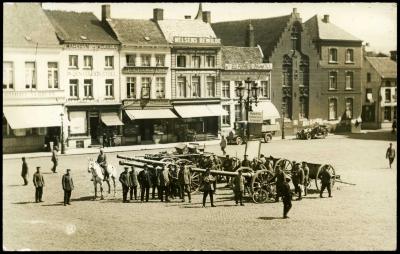 Tweede slag om Roeselare: affuiten met kanonnen op Grote Markt 