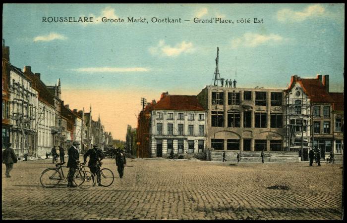 Wederopbouw Grote Markt, Roeselare