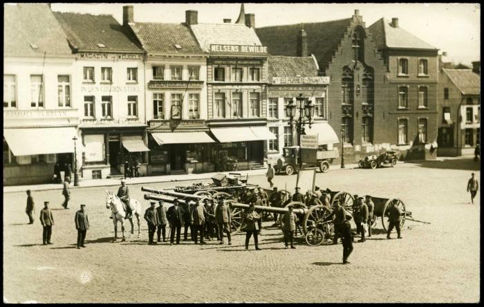 Tweede slag om Roeselare: affuiten met kanonnen op Grote Markt 