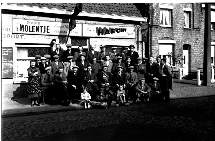 Groepsfoto 't Molentje,1957