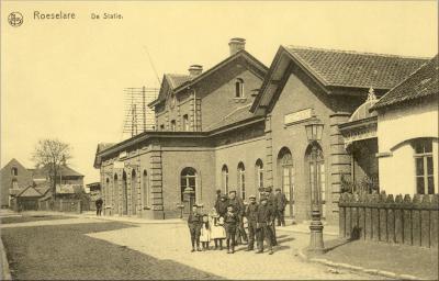 Stationsgebouw en omgeving, Roeselare  