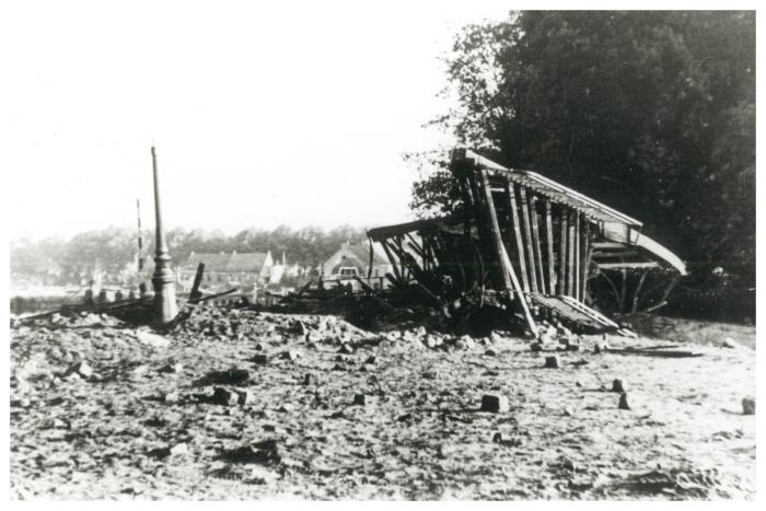 Hoge brug Ingelmunster 27 Mei 1940