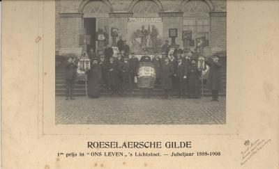 Roeselaarsche Gilde, 1908