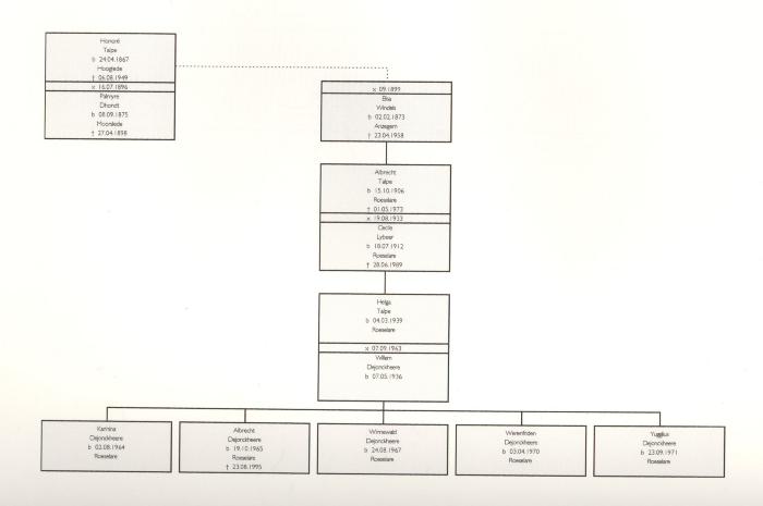 Stamboom familie Dejonckheere