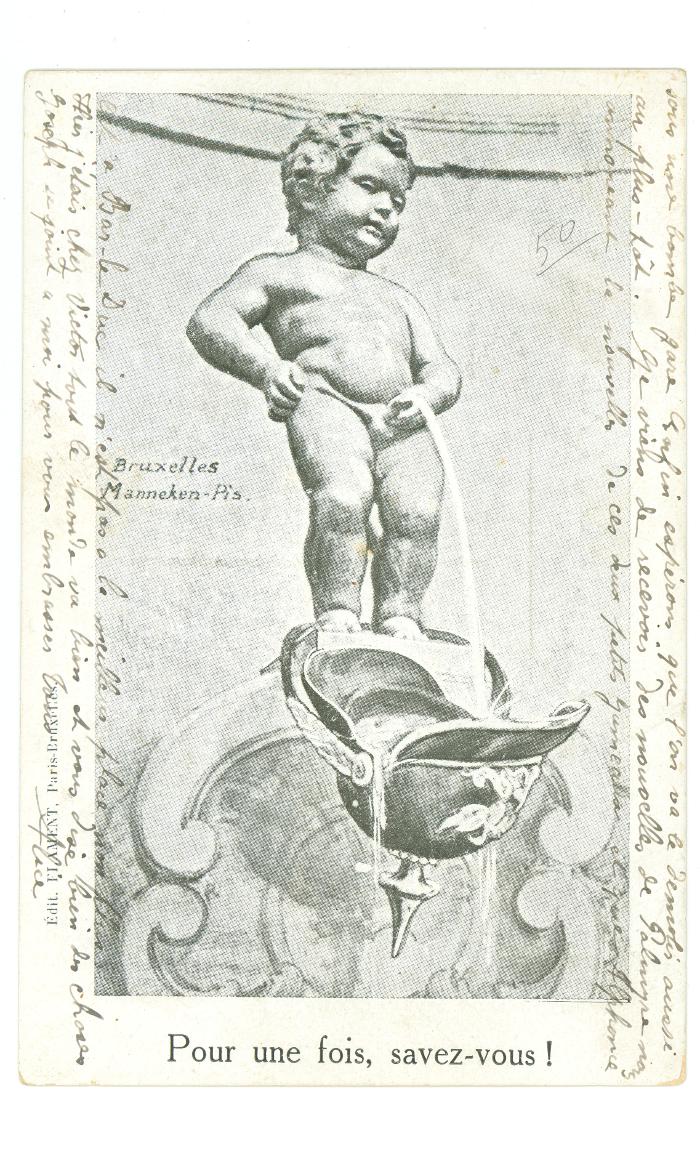Postkaart Manneke Pis