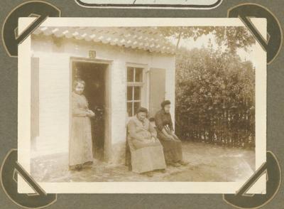 Huisje in Cabourg, Adinkerke 28 juli 1915