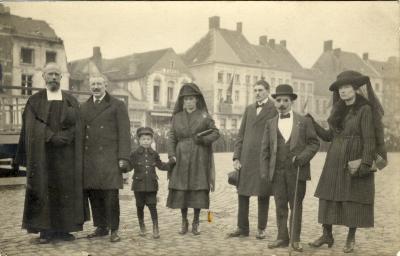 Eerste herdenking Ferdinand Le Hétet, Roeselare oktober 1920