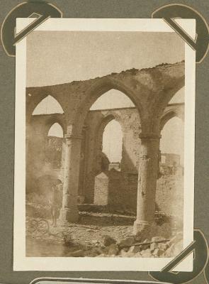 Ruïnes Ramskapelle 22 september 1915