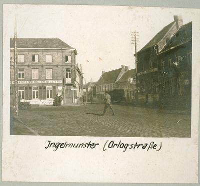 Orlogsstrasse Ingelmunster, november 1917