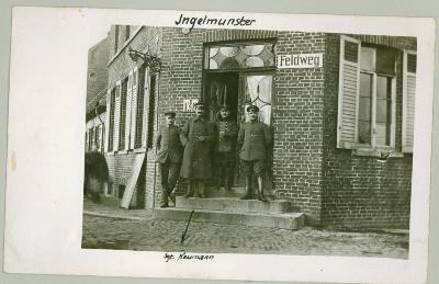 Veldweg Ingelmunster, november 1917