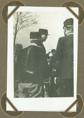 Koning aan front, oktober 1915