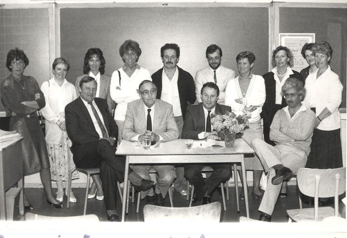Info-avond overgang kleuter naar lager onderwijs en lager naar middelbare school, Lichtervelde, 23 mei 1986