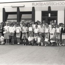 Diploma-uitreiking, Lichtervelde, juni 1990