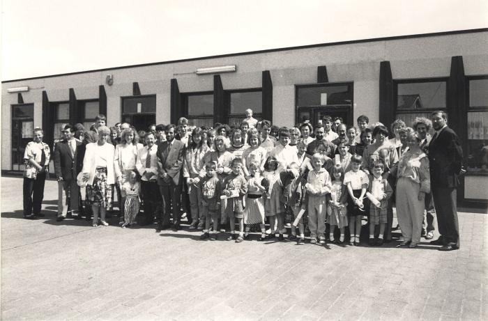 Diploma-uitreiking, Lichtervelde, juni 1991