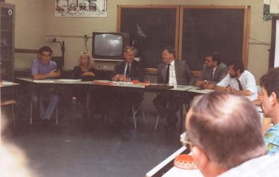 Info-vergadering, Lichtervelde, 12 juni 1992