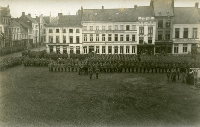 Duitse soldaten in Roeselare