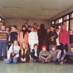 Bezoek aan het bakkerijmuseum, Lichtervelde, mei 2001