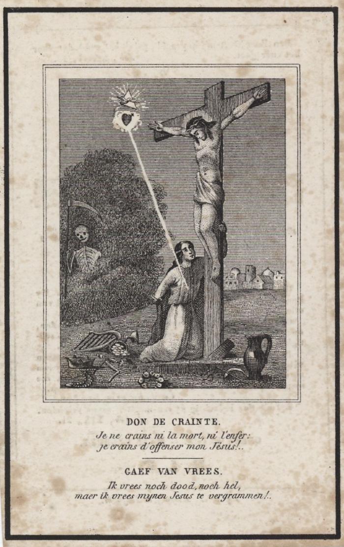 Bidprentjes, Ingelmunster, 1852