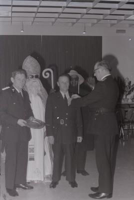 Brandweer viert St.-Barbara, Moorslede december 1974