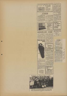 Het Wekelijks Nieuws, 20 april 1973
De Torhoutse Bode, 29 april 1977