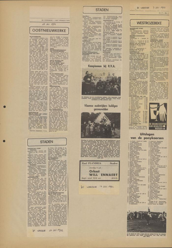 De Weekbode, 14 juli 1972
De Weekbode, 7 juli 1972