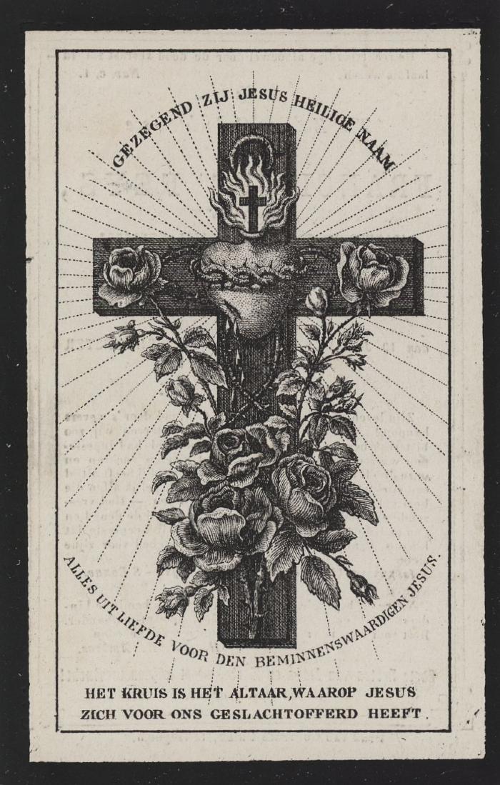 Bidprentjes, Ingelmunster, 1884 (deel 2)