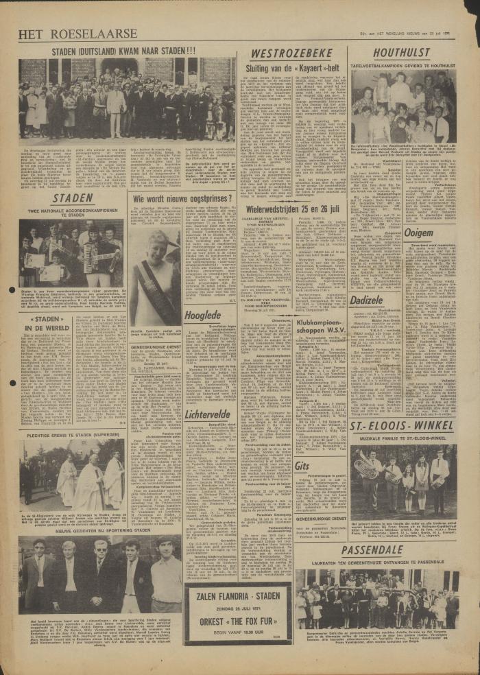 Het Wekelijks Nieuws, 23 juli 1971
