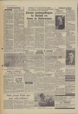 Krantenartikels, 18 oktober 1971