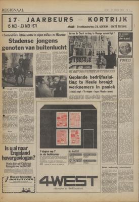 Het Wekelijks Nieuws, 30 april 1971