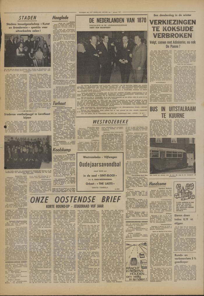 Het Wekelijks Nieuws, 1 januari 1971