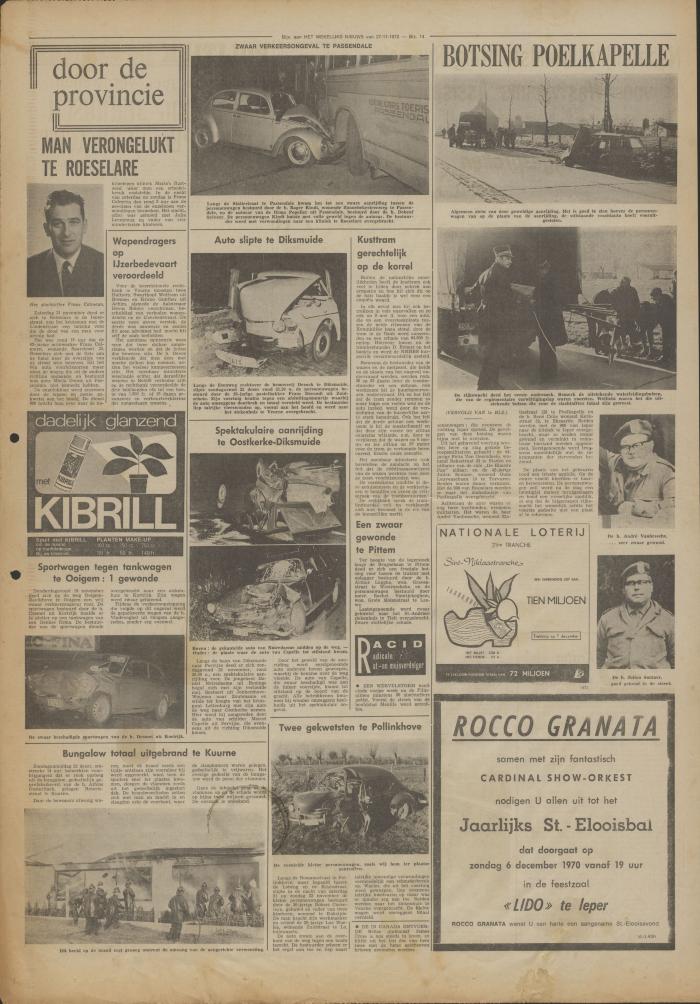 Het Wekelijks Nieuws, 27 november 1970