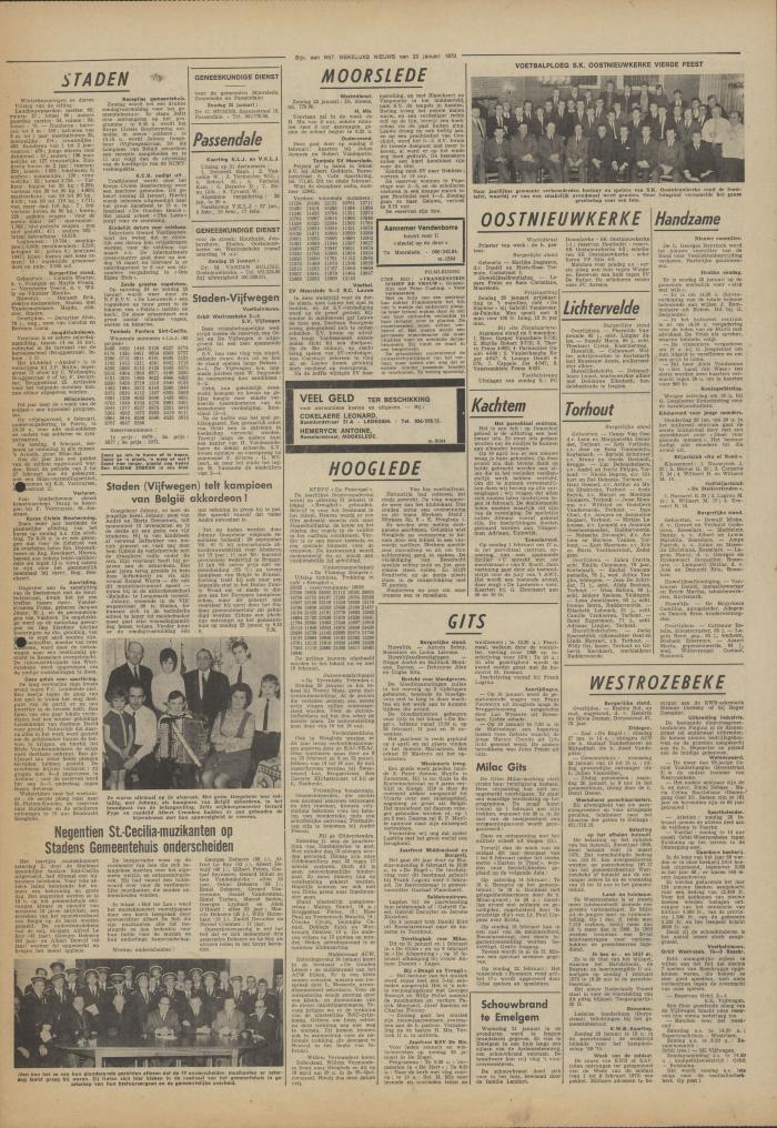 Het Wekelijks Nieuws, 23 februari 1970