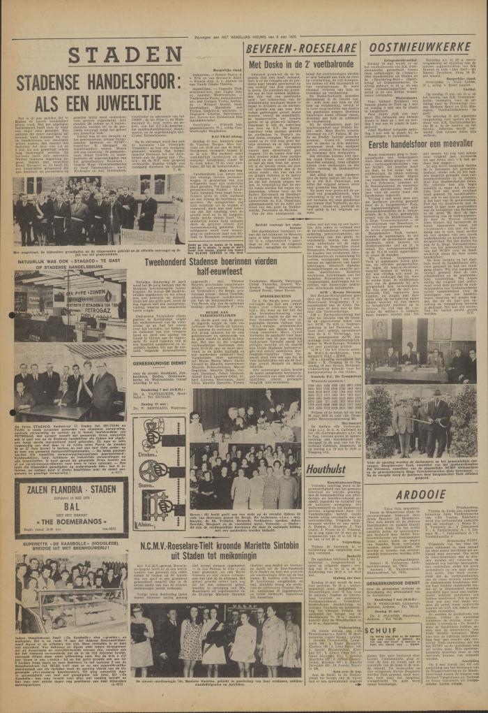 Het Wekelijks Nieuws, 8 mei 1970