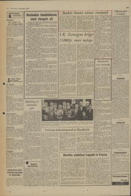 Krantenartikels, 3 september 1969