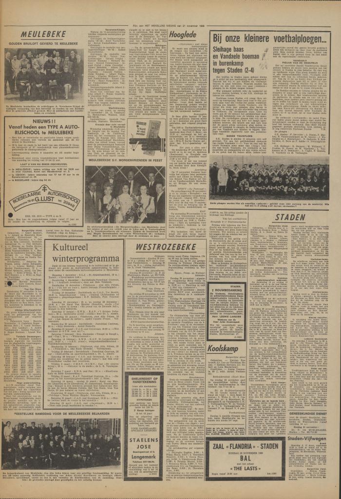Het Wekelijks Nieuws, 21 november 1969