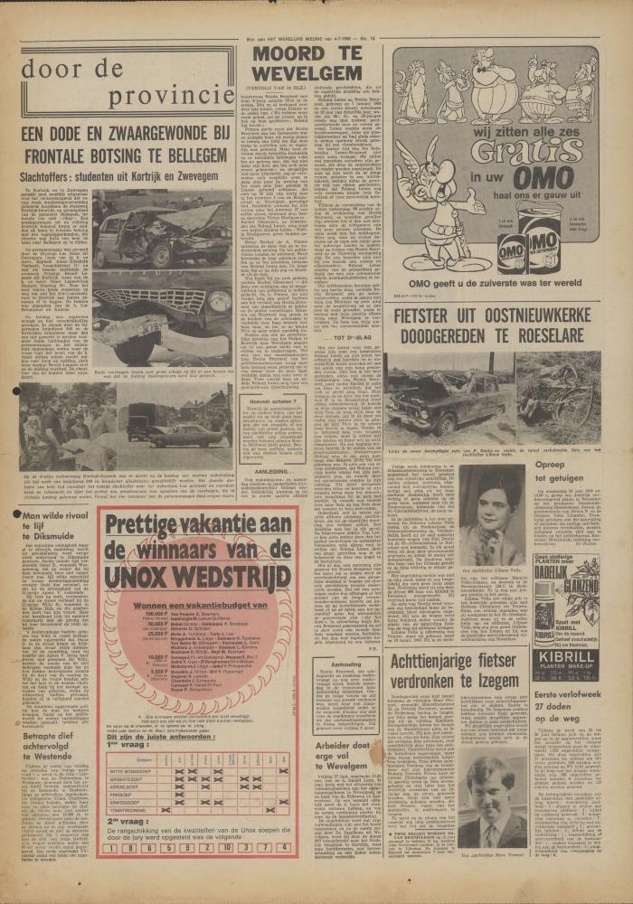 Het Wekelijks Nieuws, 4 juli 1969
