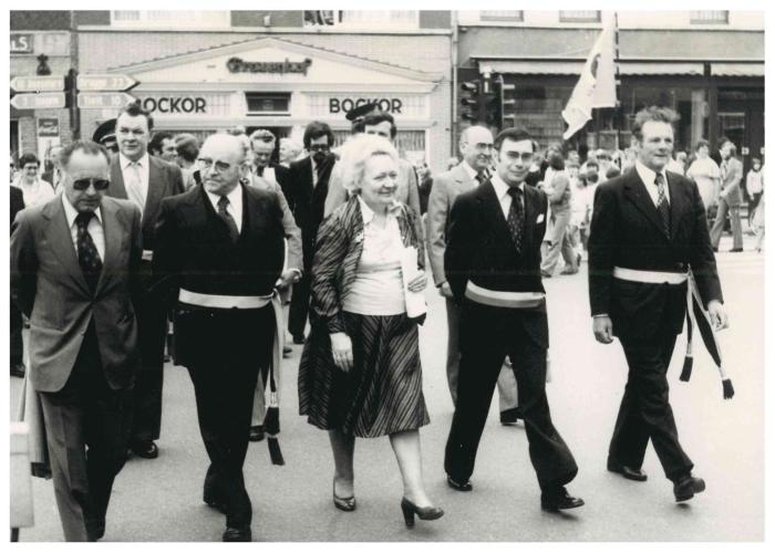 Opening sportstadion, Ingelmunster, 1978