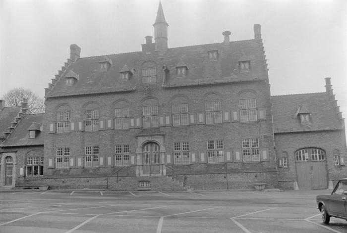 Gemeentehuis Westrozebeke, december 1972